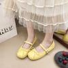 French small single shoes women's summer 2025 new bow light mouth gentle evening Mary Jane women's shoes