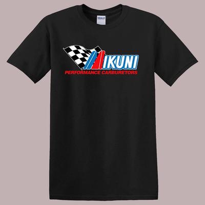 Mikuni Carburetors Company Black T-Shirt Tee Top Unisex
