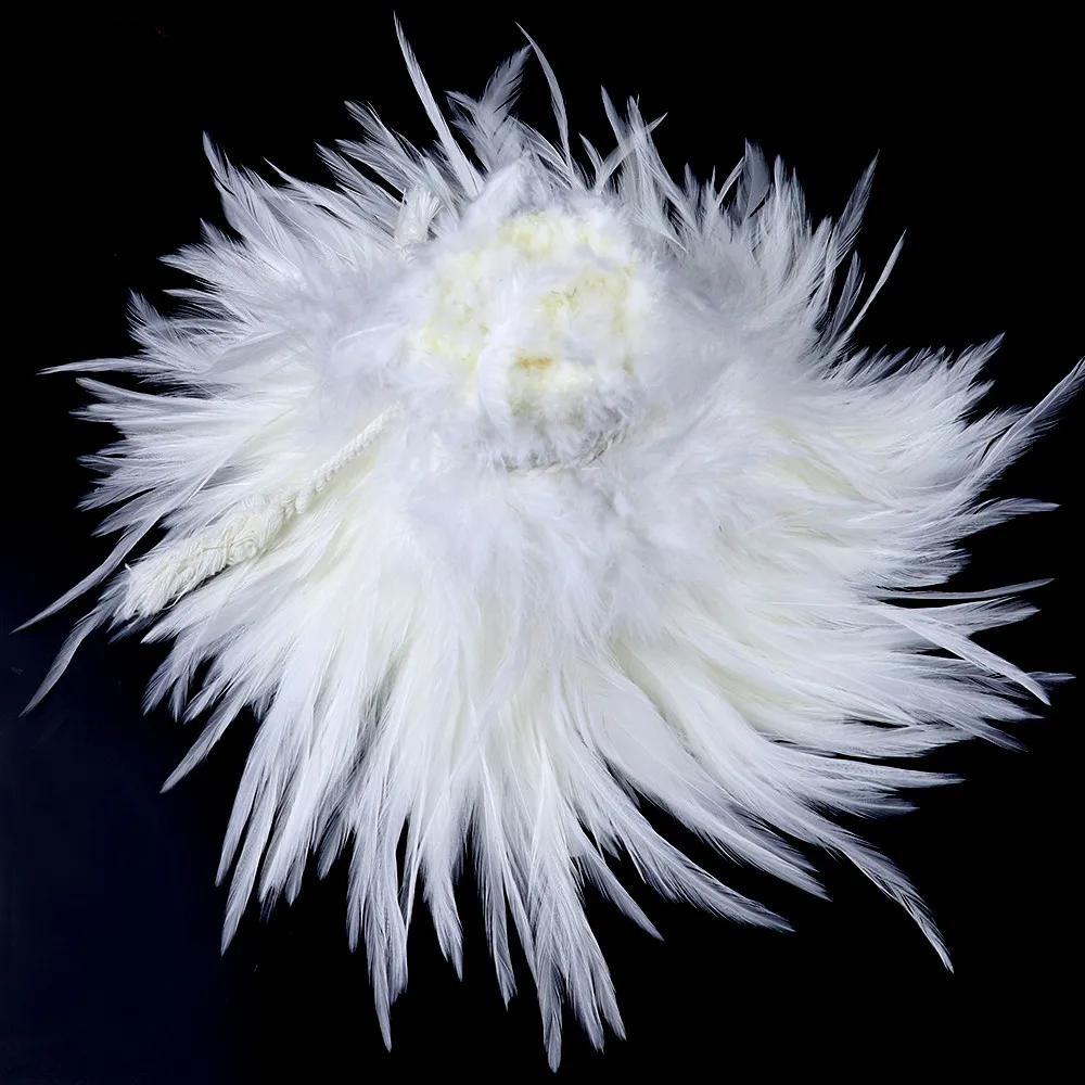 White Rooster Feather Natural Hot Sale Pheasant Plumes Wedding Party Clothing Decoration Accessory 800-1000 Pcs/Lot