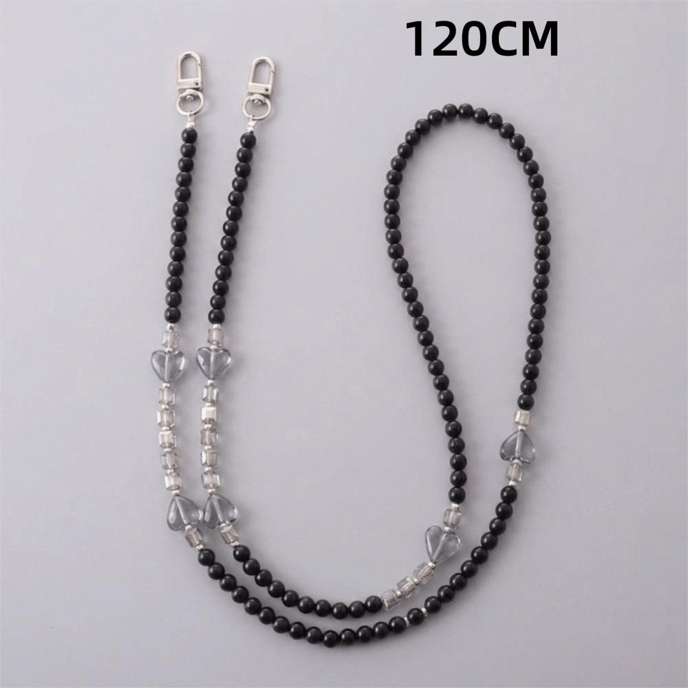 Acrylic Beads Crossbody Phone Strap Crossbody Style Phone Lanyard Charm Daily Carry