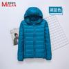 Down jacket women's new short light and thick warm and slim fashion jacket
