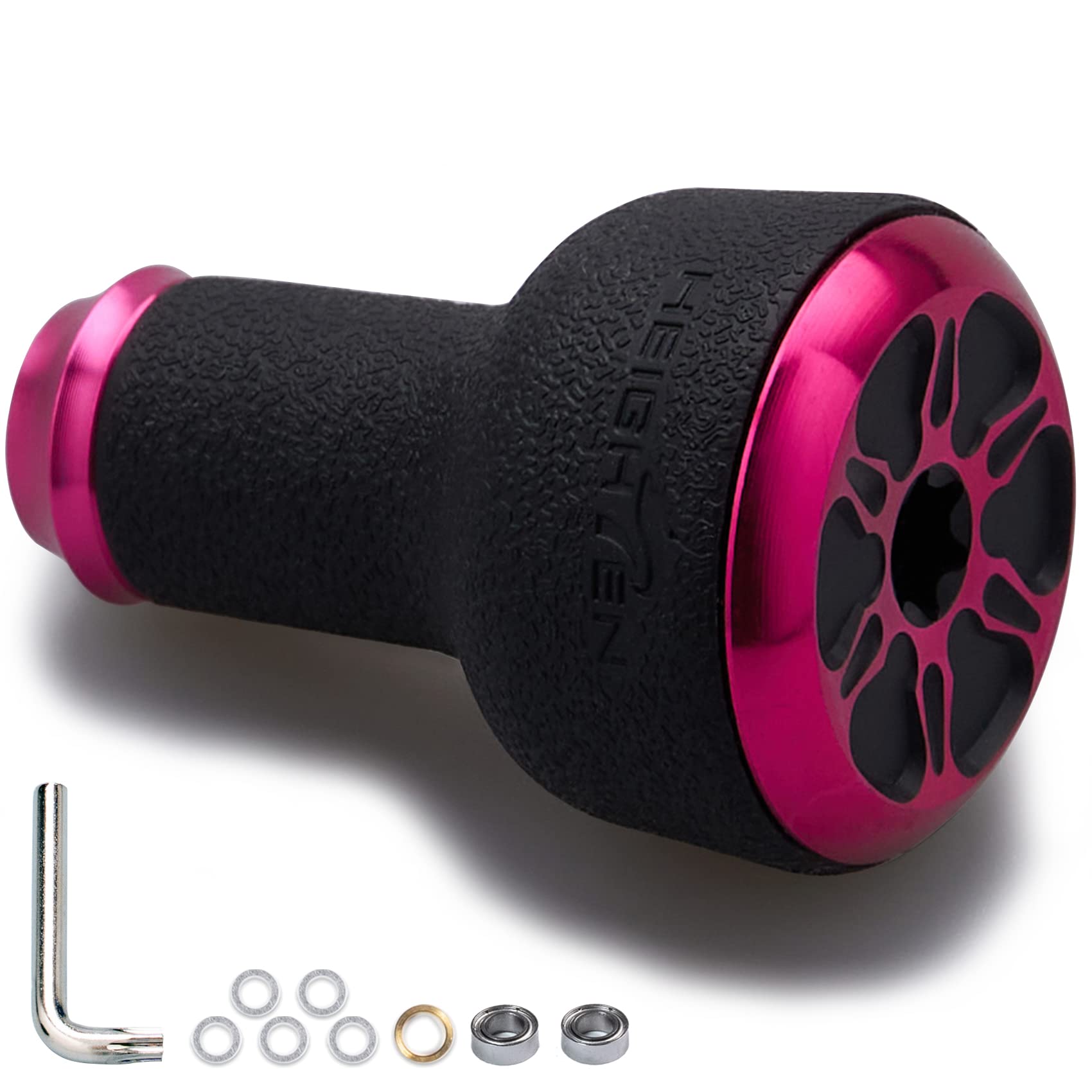 

HEIGHTEN 24мм Ручка катушки Кноб TPE 10г Shimano Daiwa Универсальный тип Тип Серия TPE (Шимано А) (Дайва С) (розовый) (473) розовый