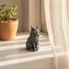 Vitrine Kattenbeeldje 3D Geprint Maine Ornamenten voor Tafeldecoratie