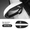 AAABQ1 For Skoda 2PCS Soft Rubber Rearview Mirror Rain Eyebrow Styling Accessories Fabia Kamiq Superb Scala Enyaq-iV MK3 VisionS Yeti