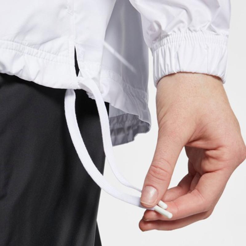 Nike Sport Running Windbreaker Jacket Women Outerwear White AJ2983-101