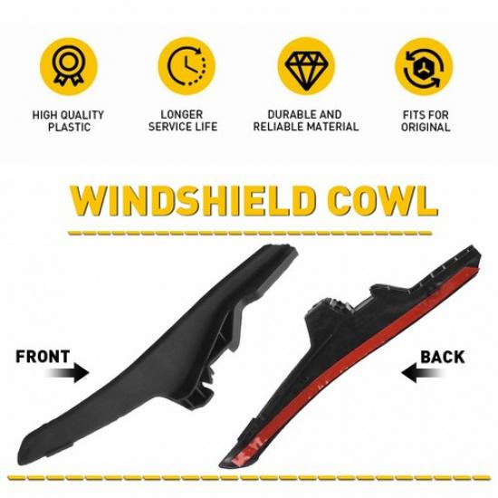 Reliable Windshield Cowl Wiper Cover for Toyota For Corolla LE 2014  Durable