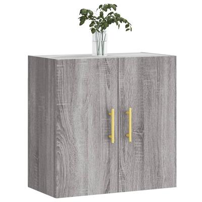 Wall Cabinet Gray Sonoma 60 X 31 X 60 Cm Particleboard