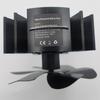 6-Blade Heat Self-Powered Stove Fireplace Fan For Wood Log Burner Fireplace Quiet Environmental Fan Efficient Heat Distribution