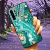 Phone Cover For Huawei P30 Pro Lite Case Tempered Glass Space Wolf Lion Funda for HUAWEI P30 Lite Luxury Cases P30Pro P 30 Cat