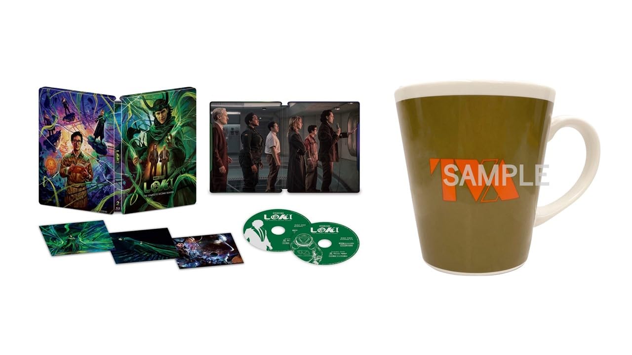 

Loki Season 2 4K UHD Edition Steelbook with Mug Collector s (Limited Edition) [Blu-ray]