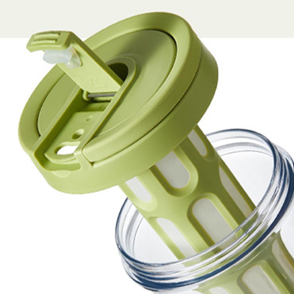 1L Capacity Cold Brew Coffee Maker Multipurpose Tea Mug with Filter Portable Sealed Water Bottle for Home Use