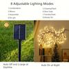 Rattan Branch Lights String Solar Willow Vine Light For Home Decor Willow Vine 72LEDs Lights For Wedding Living Decor Lamp