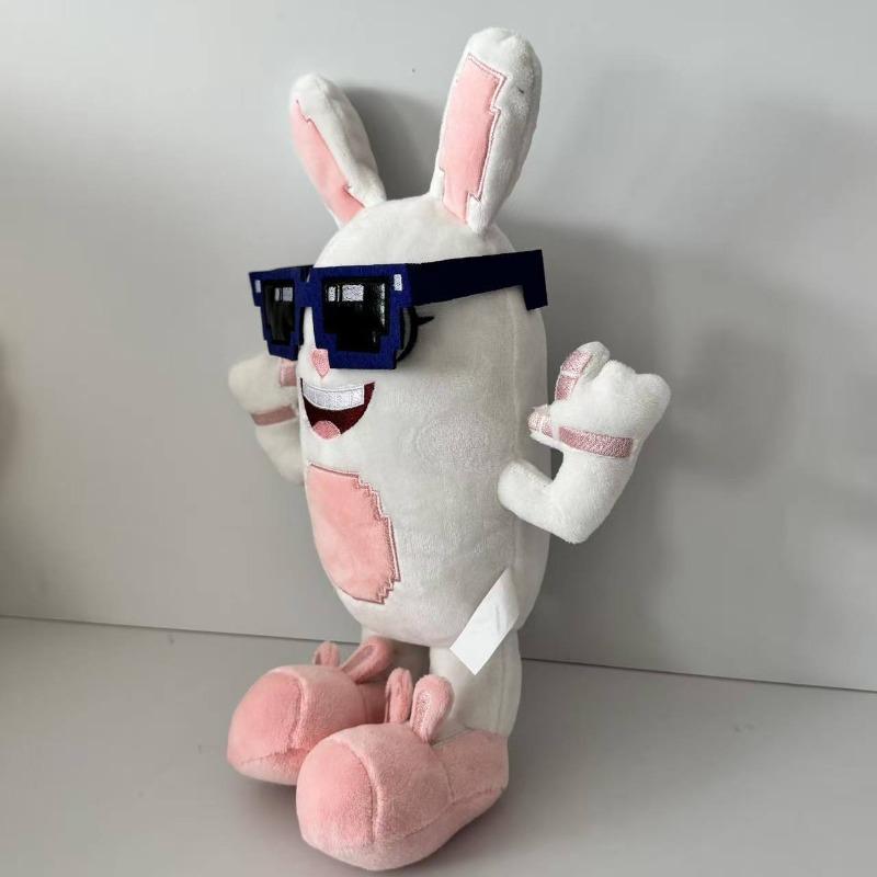 Neues Steal A Brainrot Boppin Bunny Plüschtier Niedlicher Kuschelhase Plüschtier Weiche Kawaii Hasenpuppe Kindergeburtstagsgeschenk Osterdekoration Sammlerstück