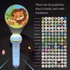 Early Education Children Projector Flashlight 128 Patterns Baby Projector Torch  Bedtime Story