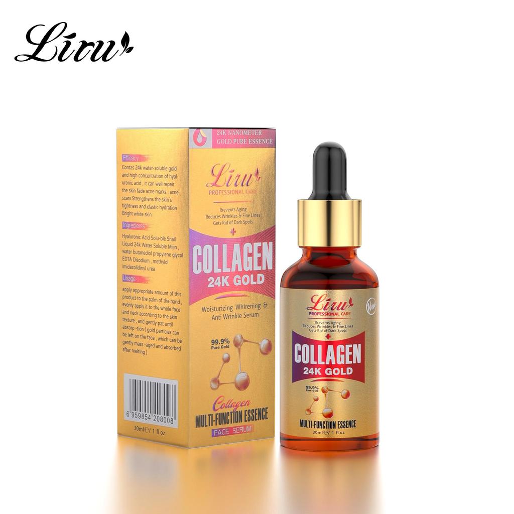 Buy Liru 24k Gold Facial Essence Anti-Aging Fading Fine Lines ...