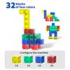 32/64/96Pcs/Set Magnetic Cube Building Block Preschool Learning Educational Colorful Building Brick Construction