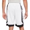 Nike Pantaloncini Casual Dritti con Lacci e Stampa Logo da Uomo Bianco DH7142-100