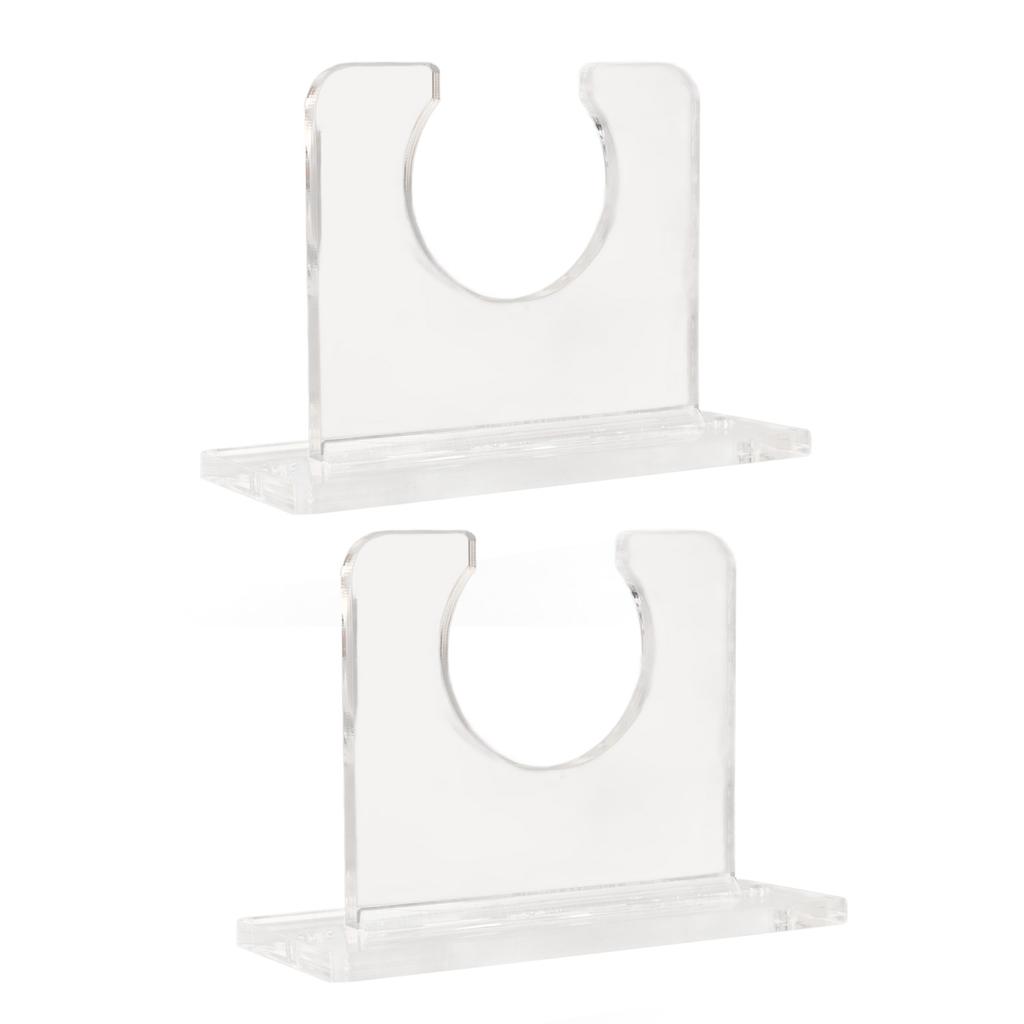 2pcs Baseball Bat Holder for Vertical Display Sturdy Acrylic Bat Hanger Baseball Bat Wall Mount Display Rack