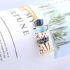 Meier Enamel glazed tea cup coffee cup necklace metal pendant sweater chain jewelry