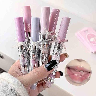 Gloss de buze cu membrană Ballet Girl, de lungă durată, fără pată, hidratant și strălucitor, potrivit pentru purtarea pe tot parcursul zilei
