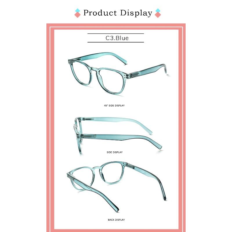 Turezing Reading Glasses For Men Women Spring Hinge Readers Diopter +2.0 +2.25 +2.75 +3.0 +3.5 High Quality
