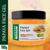 Luvyh Papaya Gesichtsmassage-Gel (100 g) Haut für Fleckenentfernung, Aufhellung & Aufhellung Mit Papaya-Extrakten, Hilft bei der Reduzierung von Falten & Akneausbrüchen f