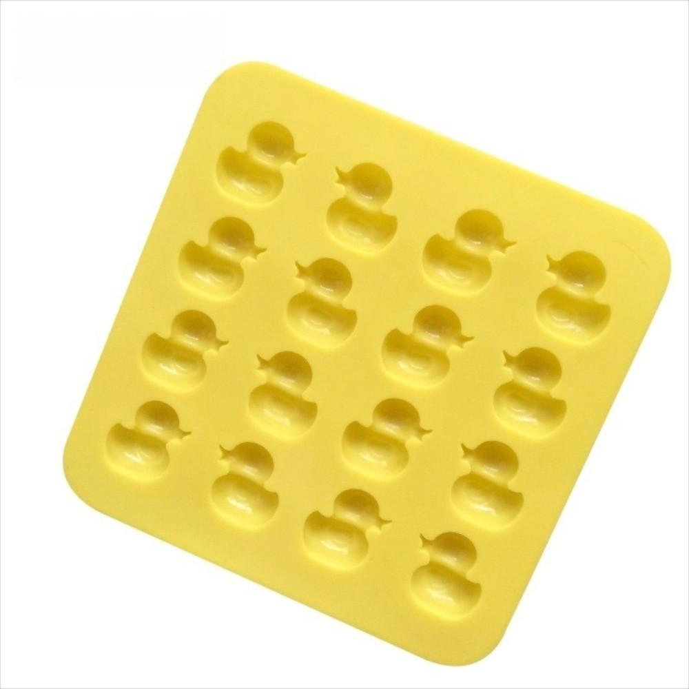 Cartoon Duck Chocolate Mold Heat Resistant Mousse Cake Mold Cute Design Silicone Mold For Baking