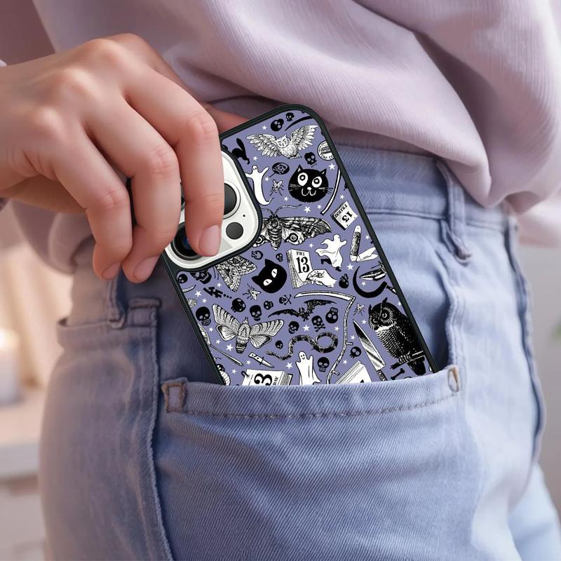 Witchy Goth Magic Phone Case For iPhone 17 Air 15 16e 14 13 Pro Max Coque 12 11 Pro Max PLUS cover