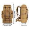 Large Camping Backpack Travel Luggage Bag 80L Men Hiking Climbing Mountaineering Shoulder Pack Molle Outdoor Rucksack