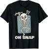Men's and Women's T-shirts NEW LIMITED Funny Skeleton Premium Gift Idea Tee T-Shirt Size S-3XL