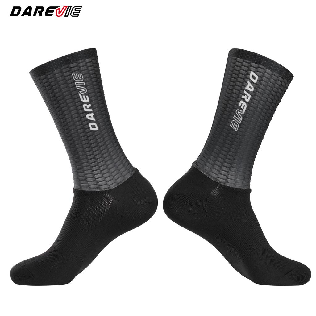 2026 Darevie Courageous Aero Cycling Socks - Moisture-Wicking, Aerodynamic Bike Socks