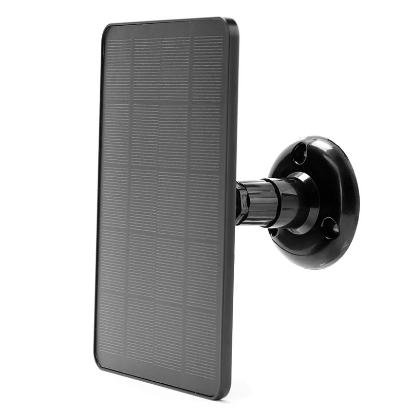 10W Solar Panel Power for Camera Outdoor Wireless Solar Panel Powered Security Camera Surveillance Panel Rechargeable