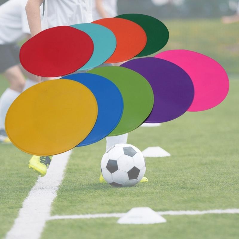 5 ks protiskluzových značkovacích disků, cvičební značky pro fotbal, basketbal, fitness trénink, odolné, vybavení pro trénink agility
