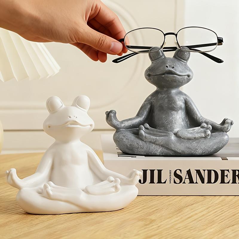 2pc Frog Eyeglass Holder Fashionable Glasses Display Stand