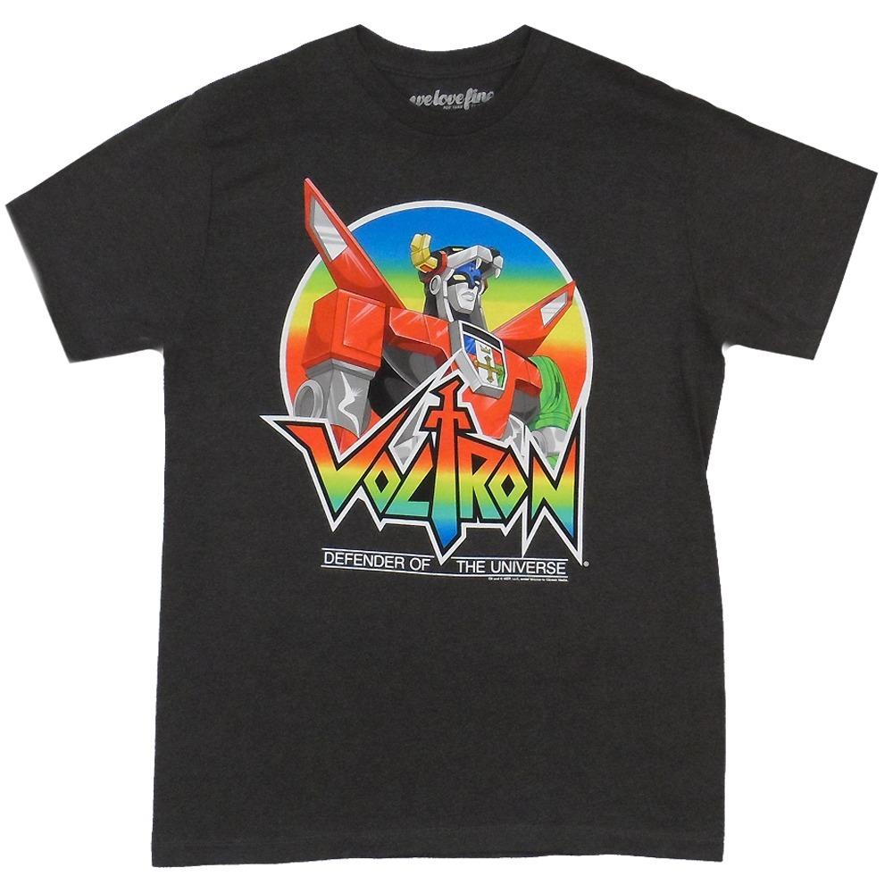 Voltron Defender Crew Licensed Adult T-shirt M