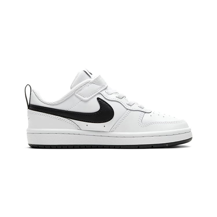 Nike Court Borough Low 2 White Black PS BQ5451-104