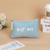 Japan-Korea Canvas Cosmetic Clutch: Travel-Size Lipstick & Phone Organizer