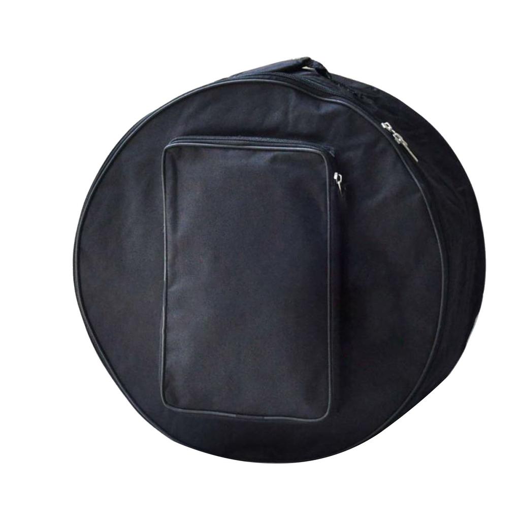 Portable Snares Drum Bag with Outside Pockets Compact Storage Pouch Enduring Drum Case Large Capacity Drum Backpack