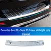 Mercedes-Benz ML-Class Front & Rear Bumper Guard Plates and Fog Light Strips with Trunk Pedal