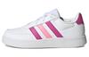 Neo Breaknet 2.0 Slip Resistant Low Top Kids' Skateboarding Shoes White Pink Kids' HP8959