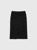 General Idea Metal Mix Boucle Midi Skirt [Black] / Wbe4L54540