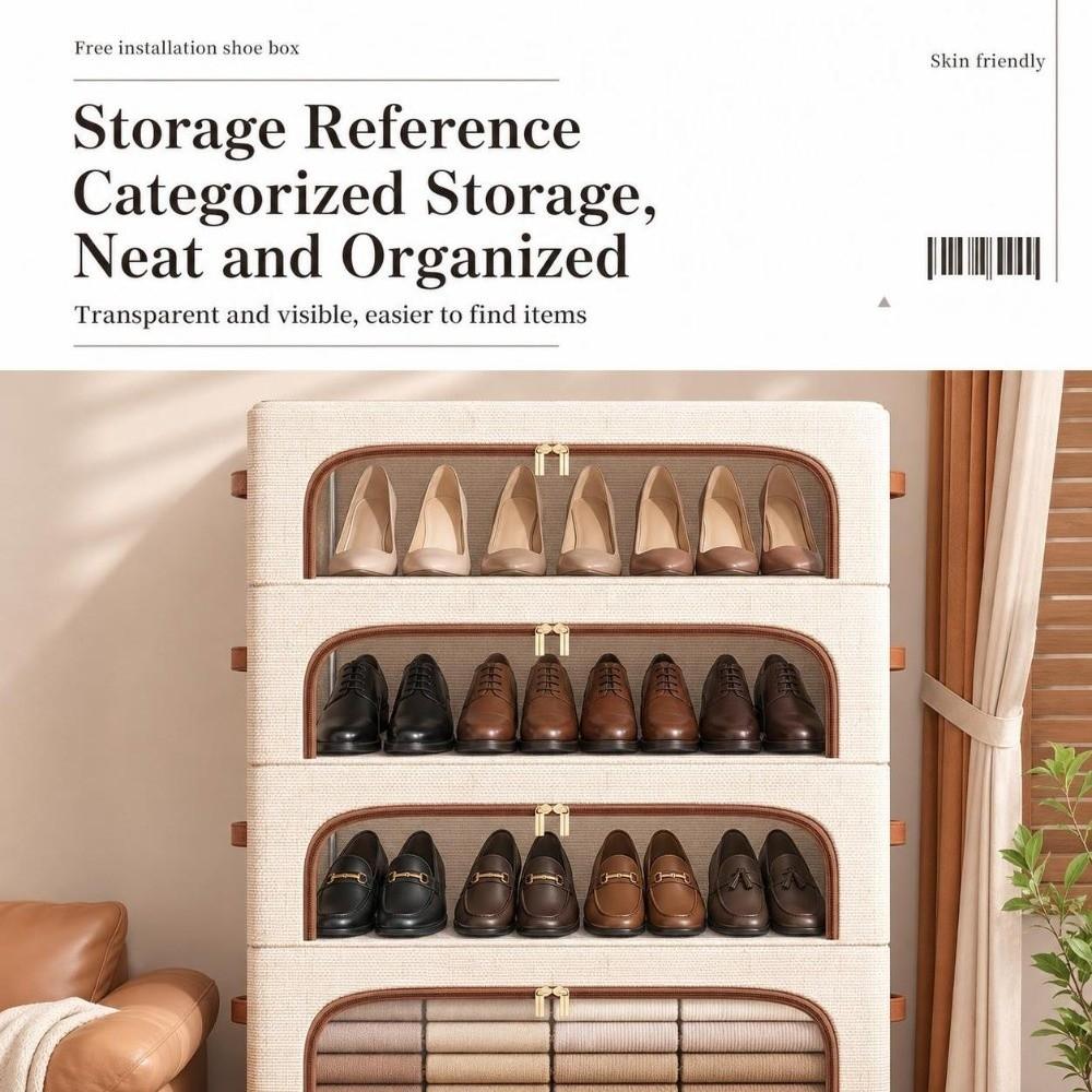 Dustproof Shoe Storage Box Moisture-Proof Under Bed Storage Box Sports Shoes Storage