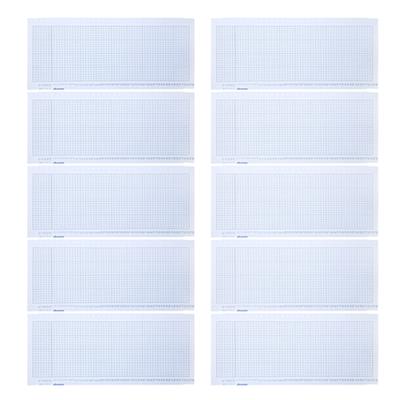 10pz Scheda Perforata Macchina da Lavoro a Maglia 24 Schede Fiore per Accessori Macchina da Lavoro a Maglia
