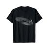 Men'S & Women'S Heavyweight 180gsm 100% La DJ Music Graphic Unisex T-Shirt - Mexican Design with DJ Turntable & Vinyl Record Print, Black Crewneck Sho