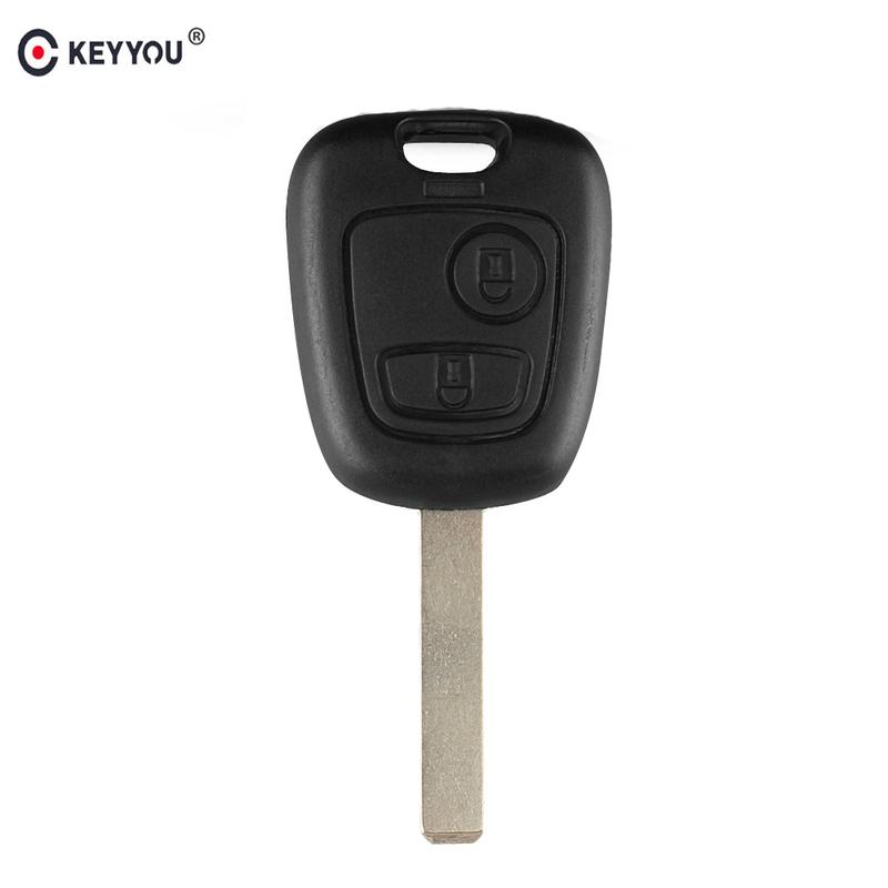 KEYYOU New Replacement 2 Buttons Key Shell For Toyota AYGO Accessories Key Auto Remote Car Key Case Cover Without