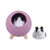 Hamster Night Lamp - Purple
