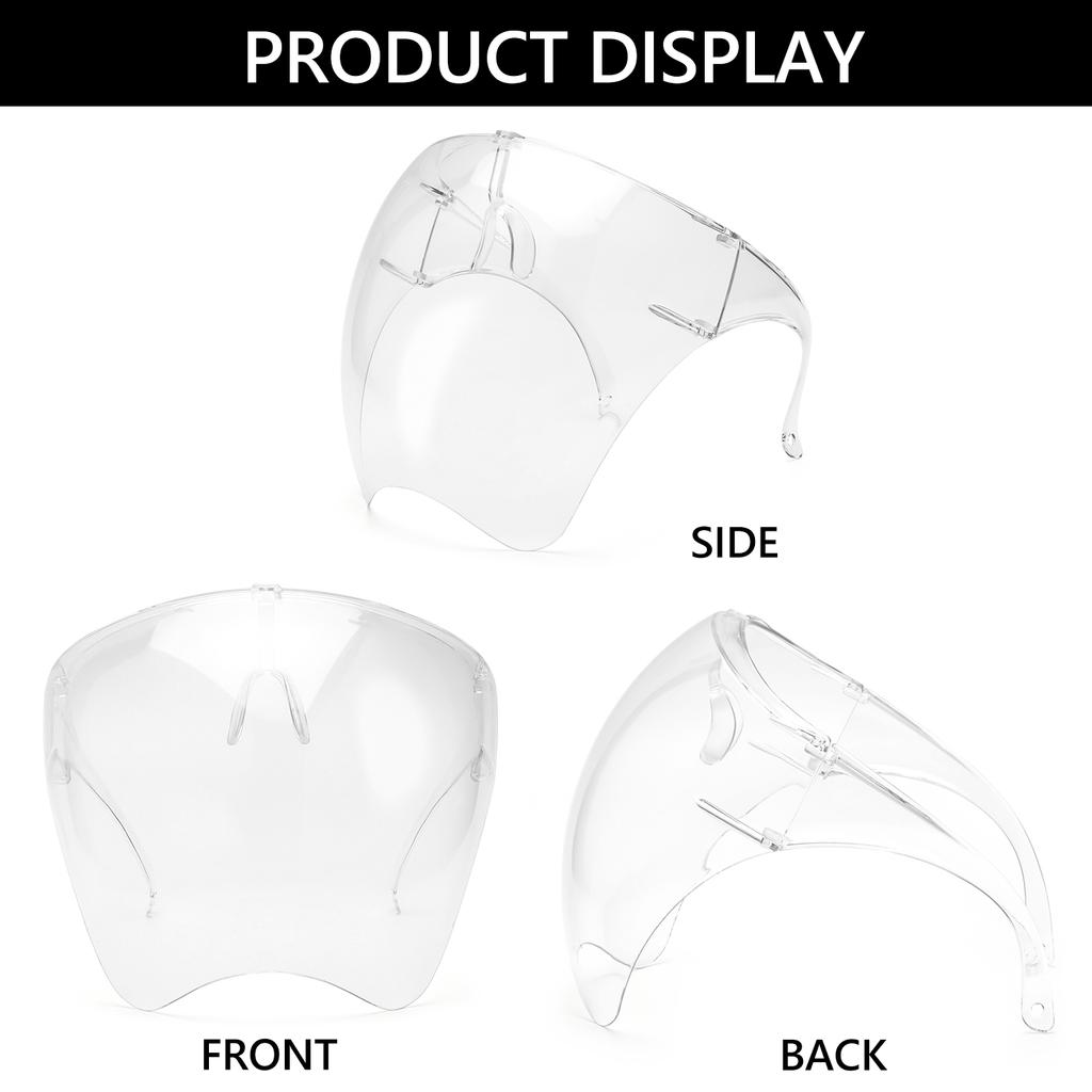 Oversized Full Face Cover Eyewear Safety Glasses Sunglasses Visor Anti-Fog Goggles