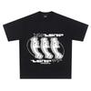 Herren T-Shirt Oversized Sommer Ästhetik Harajuku Grafik Koreanische Mode Streetwear Y2k Oberteile T-Shirts Kurzarm Vintage Kleidung