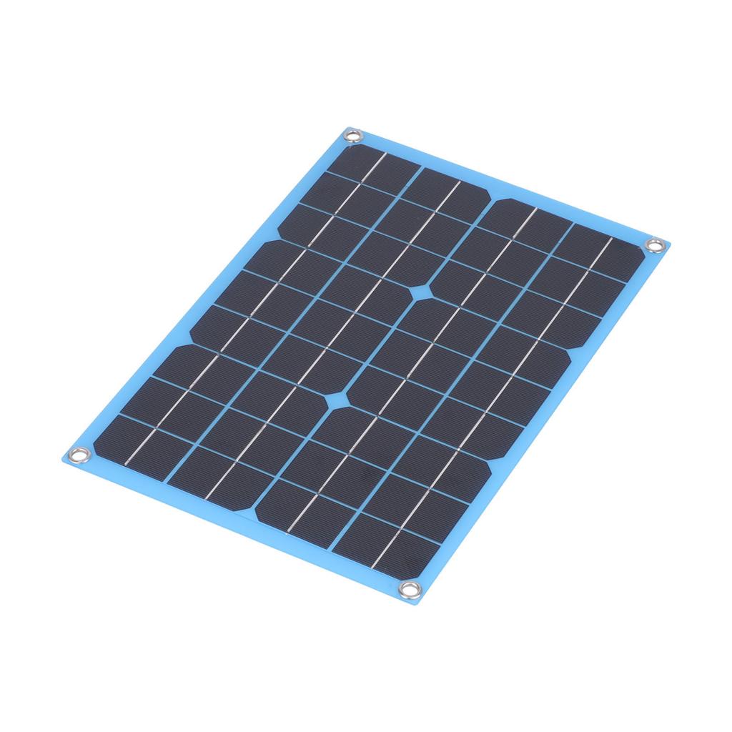 Solar Panel Monocrystalline Silicon Portable 20W USB Power Supply Charger for Battery