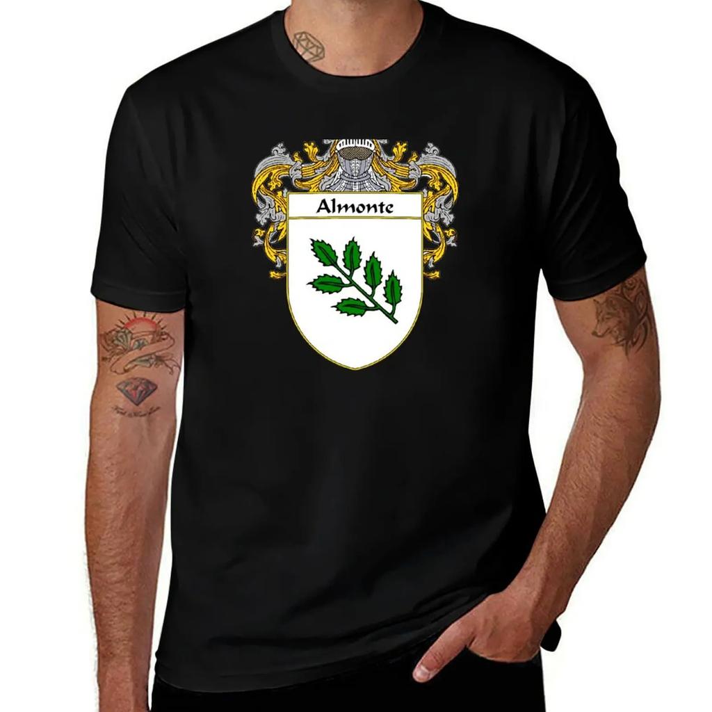 Almonte Coat of Arms/Family Crest T-Shirt cheap stuff anime stuff men t shirts